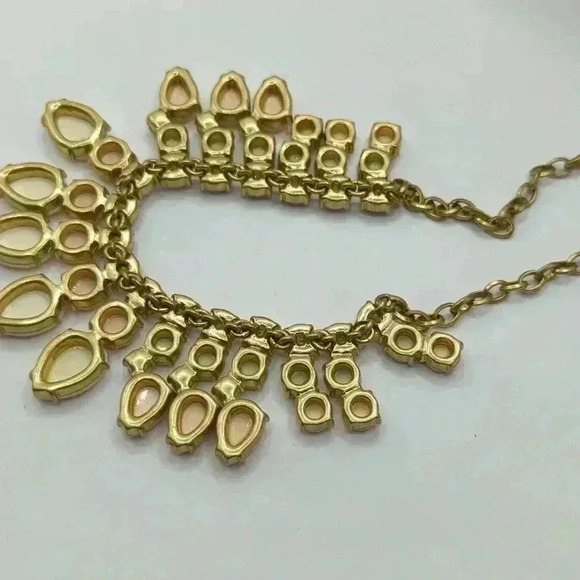 J. Crew Statement Necklace pastel muted neutral - Picture 6 of 6